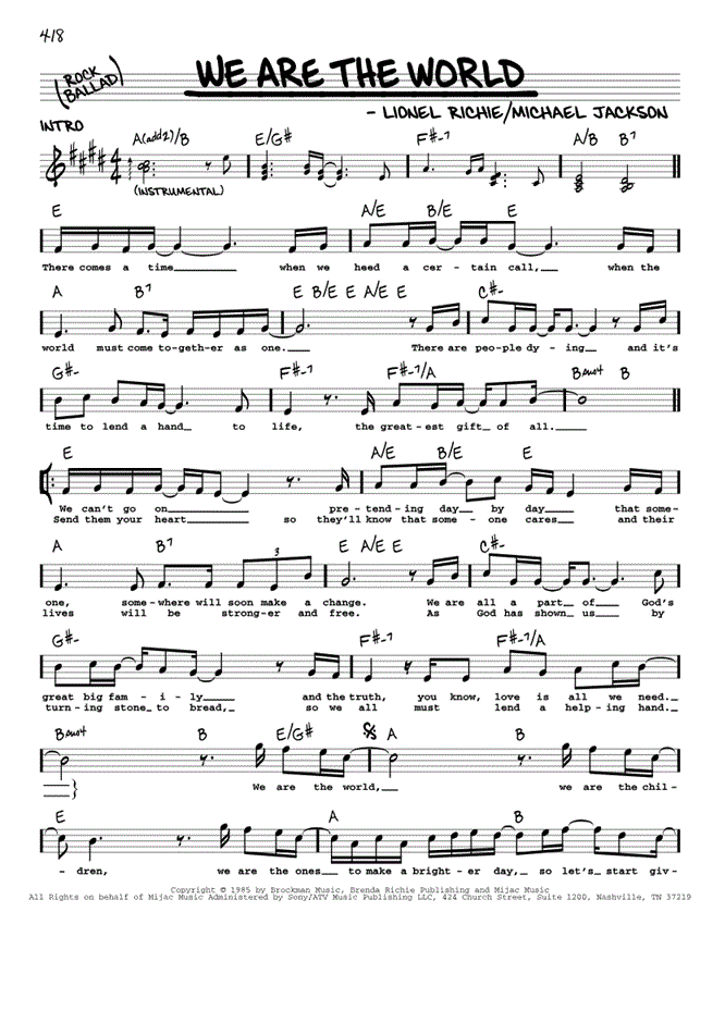 Sheet Music